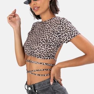 Adika NWOT Dominic Open Back Top
